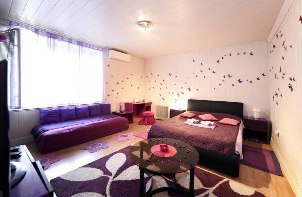 Apartment Orange Purple Blue Zagreb Ngoại thất bức ảnh