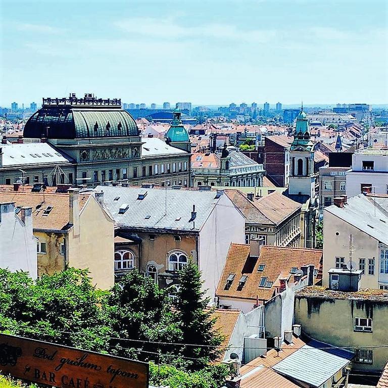 Apartment Orange Purple Blue Zagreb Ngoại thất bức ảnh